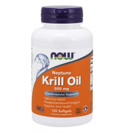 Now Foods Neptune Krill Oil 500 mg 120 Softgels