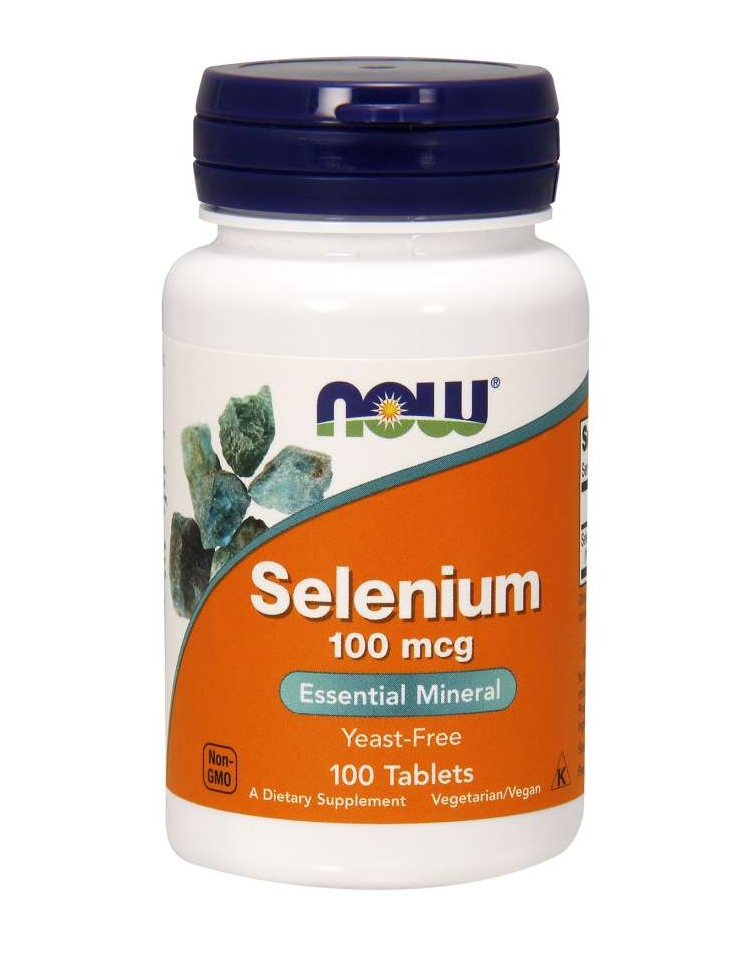 Now Foods Selenium 100 mcg Cy Supplements