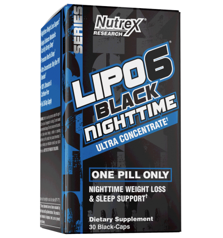Nutrex Lipo 6 Black Nighttime 30 Caps