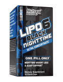 Nutrex Lipo 6 Black Nighttime 30 Caps