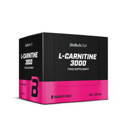 Biotech USA L-Carnitine Ampules 3000 20pcs X 25ml