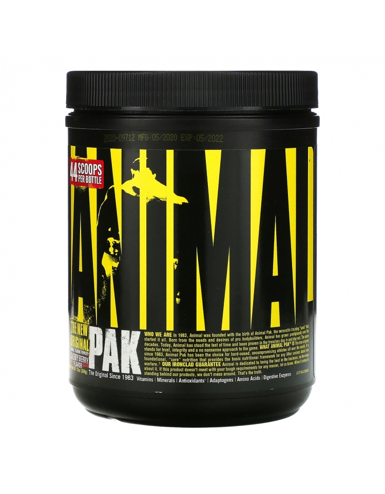 Animal Pak Ultimate Training Powder: Multivitamin for Men