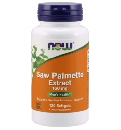 Now Foods Saw Palmetto Extract 160mg 120 Softgels