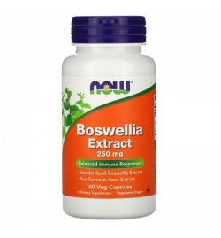 Now Foods Boswellia Extract 250mg 60 V Caps