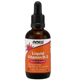 Now Foods Vitamin D-3 Liquid 60ml