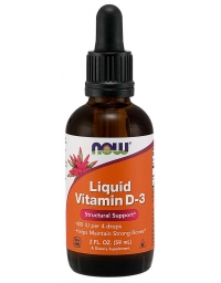 Now Foods Vitamin D-3 Liquid 60ml