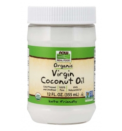 Now Foods Organic Virgin Coconut Oil 355ml