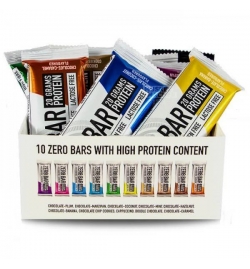 Biotech USA Kit Zero Bars With Native Whey Mix flavors 10 pieces