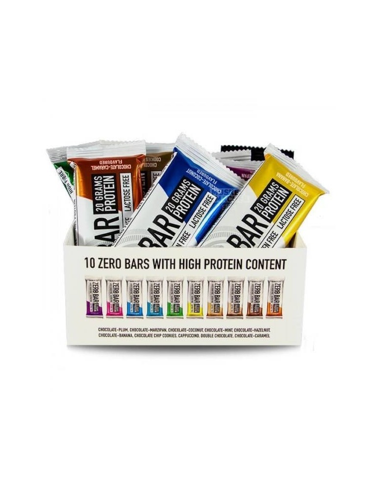 Biotech USA Kit Zero Bars With Native Whey Mix flavors 10 pieces