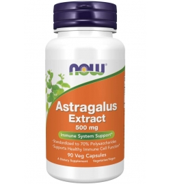 Now Foods Astragalus Extract 500 mg 90 Veg Capsules