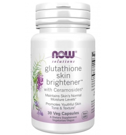 Now Foods Glutathione Skin Brightener™ with Ceramosides® 30 Veg Capsules