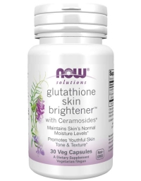 Now Foods Glutathione Skin Brightener™ with Ceramosides® 30 Veg Capsules