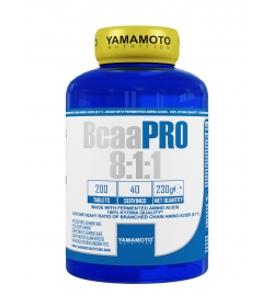 Yamamoto Nutrition BCAA PRO 8:1:1 Kyowa® Quality 200 Tablets