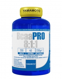 Yamamoto Nutrition BCAA PRO 8:1:1 Kyowa® Quality 200 Tablets