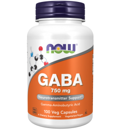 Now Foods Gaba 750mg 100VCaps