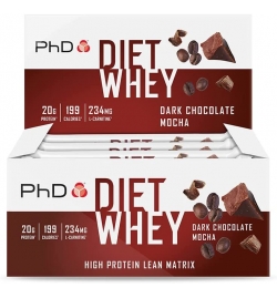 PhD Diet Whey 12 Bars X 63g