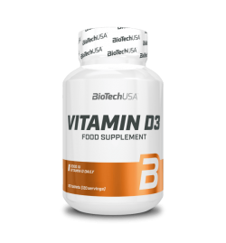 BioTech USA Vitamin D3 50mg 120 Tablets