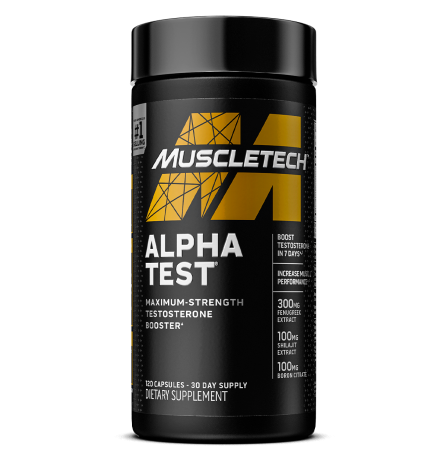 MuscleTech Pro Series Alpha Test 120 Capsules