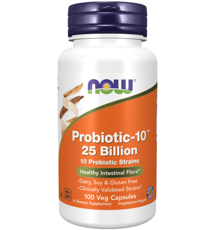 Now Foods Probiotic-10™ 25 Billion 100 Veg Capsules