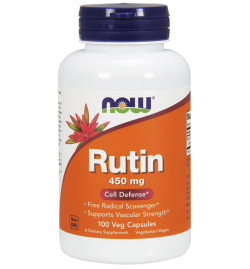 Now Foods Rutin 450 mg Veg 100 Capsules