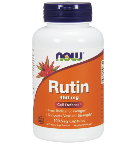 Now Foods Rutin 450 mg Veg 100 Capsules