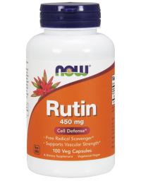 Now Foods Rutin 450 mg Veg 100 Capsules