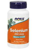 Now Foods Selenium 200 mcg 90 Veg Capsules