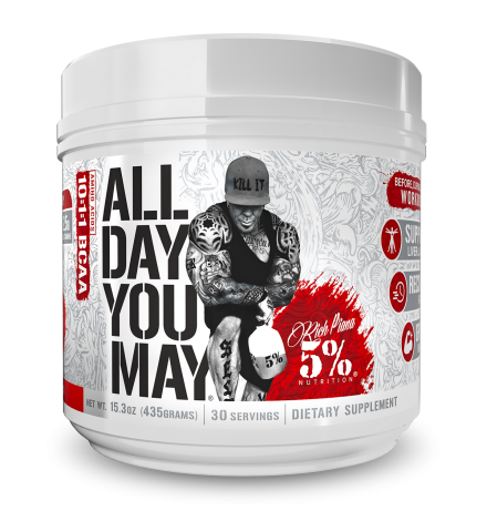 5% Nutrition AllDayYouMay BCAA 10:1:1 30 Servings