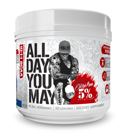 5% Nutrition AllDayYouMay BCAA 10:1:1 30 Servings
