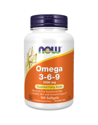 Now Foods Omega 3-6-9 1000 mg  100 Softgels