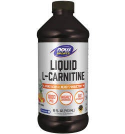 Now Sports L-Carnitine Liquid 1000mg 473ml
