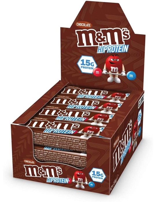 Mars M&M's HiProtein Bars Box 12 x 51g