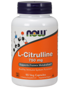 Now Foods L-Citrulline 750 mg 90 capsules