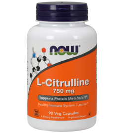 Now Foods L-Citrulline 750 mg 90 capsules