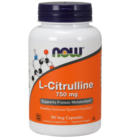 Now Foods L-Citrulline 750 mg 90 capsules