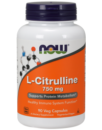 Now Foods L-Citrulline 750 mg 90 capsules