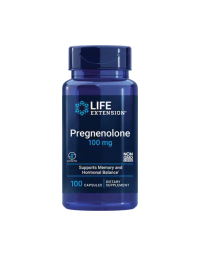 Life Extension Pregnenolone 100mg 100 Capsules