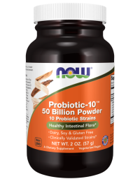 Now Foods Probiotic-10™ 50 Billion 57 Powder