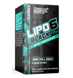 Nutrex Lipo 6 Black Hers Ultra Concentrate 60 Black Caps