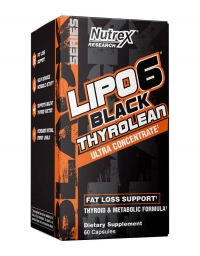 Nutrex Lipo 6 Black Thyrolean Ultra Concentrate 60 Capsules
