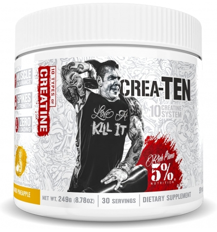 Rich Piana 5% Nutrition Crea-Ten 10 Creatine system