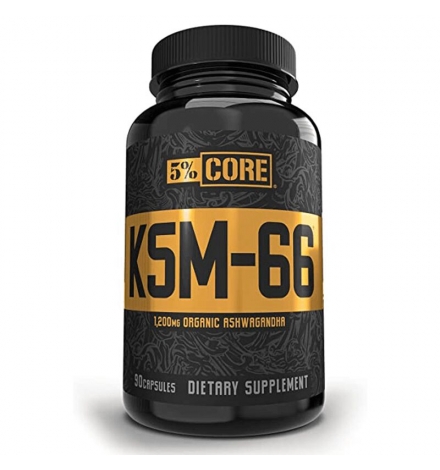 Rich Piana 5% Nutrition KSM-66 Ashwagandha 90 Caps Rich Piana 5% Nutrition KSM-66 Ashwagandha 90 Caps