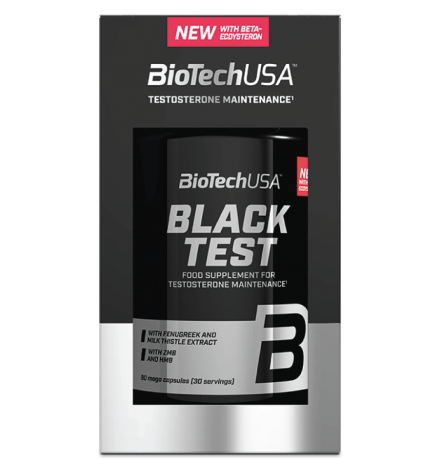 BioTech USA Black Test 90 Caps New
