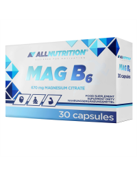 AllNutrition Mag B6 670mg Magnesium Citrate 30 Capsules