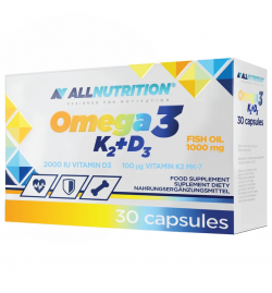 AllNutrition Omega 3+K2+D3 30 Caps