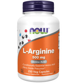 Now Foods L-Arginine 500mg 250 Caps
