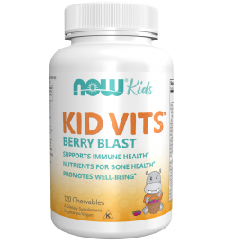 Now Foods Kid Vits Berry Blast 120 Chewables