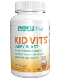 Now Foods Kid Vits Berry Blast 120 Chewables