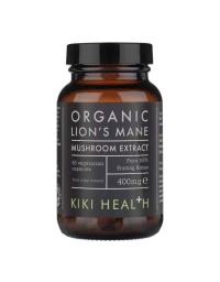 KIKI Health Lion’s Mane’s Extract Organic 400mg – 60 Vegicaps