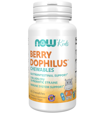 Now Foods BerryDophilus™ Kids 60 Chewables